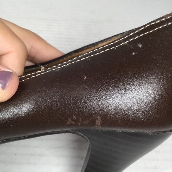 Soft Shoe by Medicus Pascal Leather Heels Brown 7 - Picture 4 of 10
